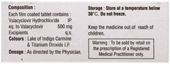 Valanix 500 Tablet 3